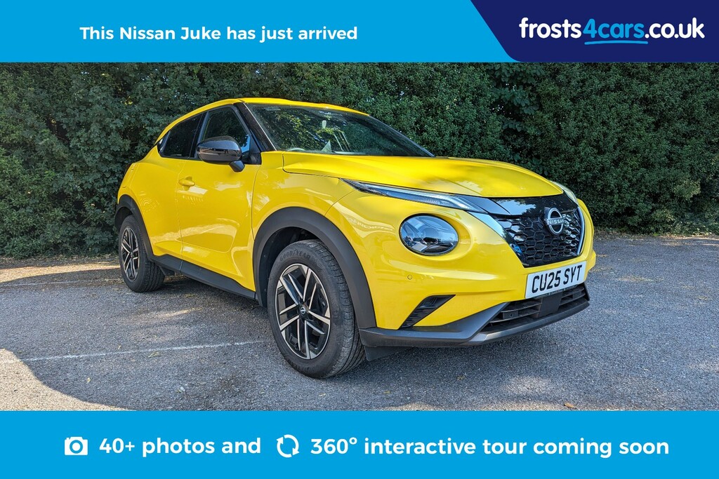 Nissan Juke 1.6 Hybrid N-connecta Yellow