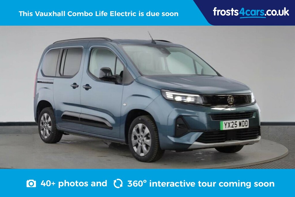 Vauxhall Combo-e Life 100Kw Ultimate 52Kwh 11Kw Blue
