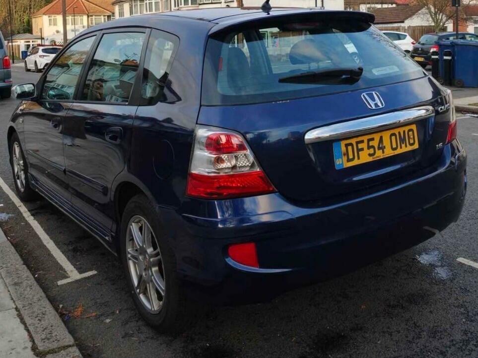Honda Civic Se Blue #2