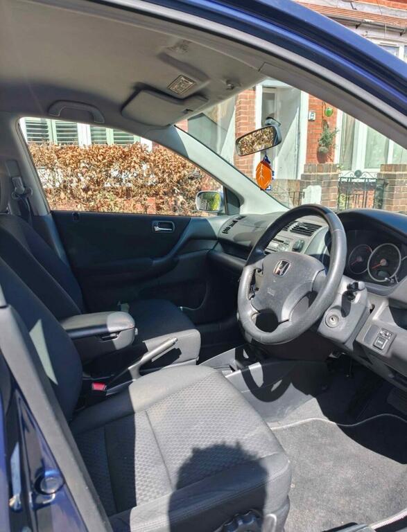 Honda Civic Se Blue #4