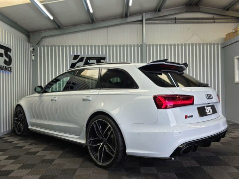 Audi RS6 2015 65 4.0 White #4
