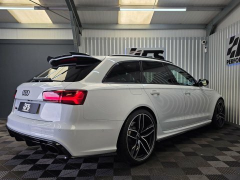 Audi RS6 2015 65 4.0 White #6