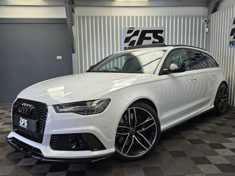 Audi RS6 2015 65 4.0 White #3