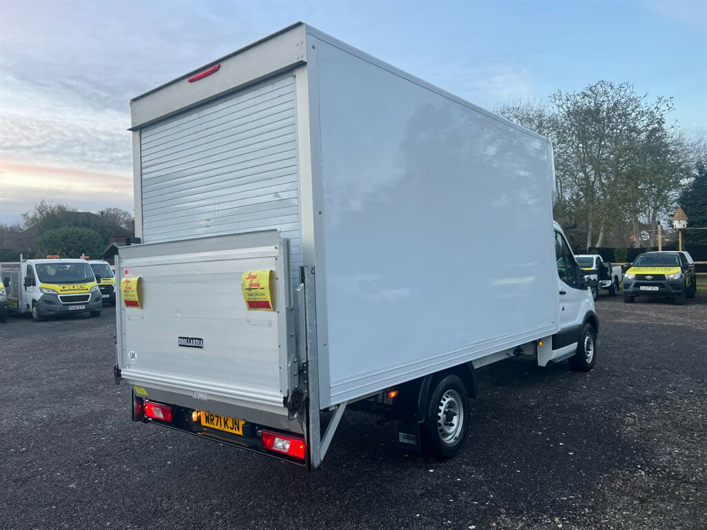 Ford Transit Custom 350 Leader Luton Ecoblue Luton Van WR71KJN White #3