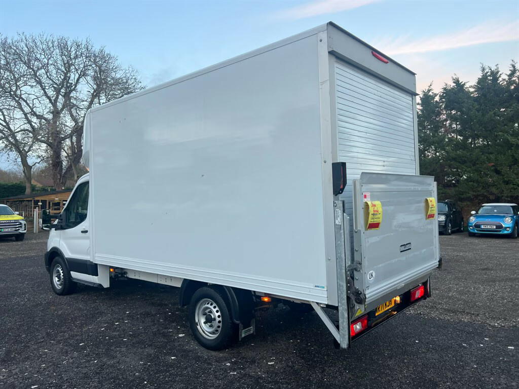 Ford Transit Custom 350 Leader Luton Ecoblue Luton Van WR71KJN White #5