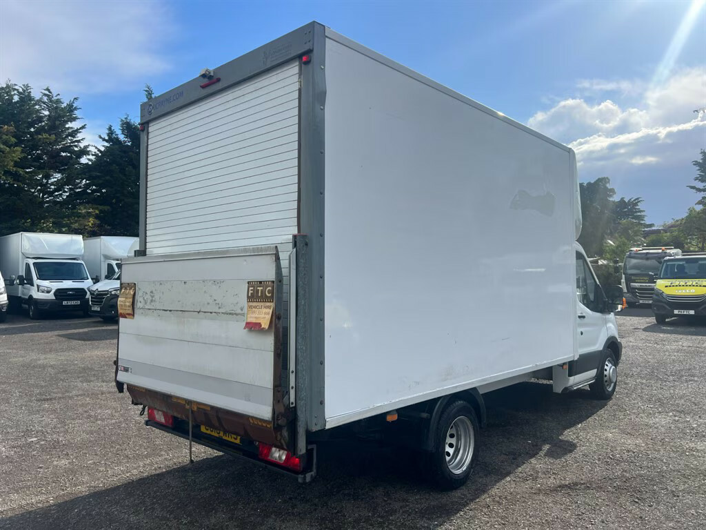 Ford Transit Custom 350 Luton Luton Van CU18WKS White #4