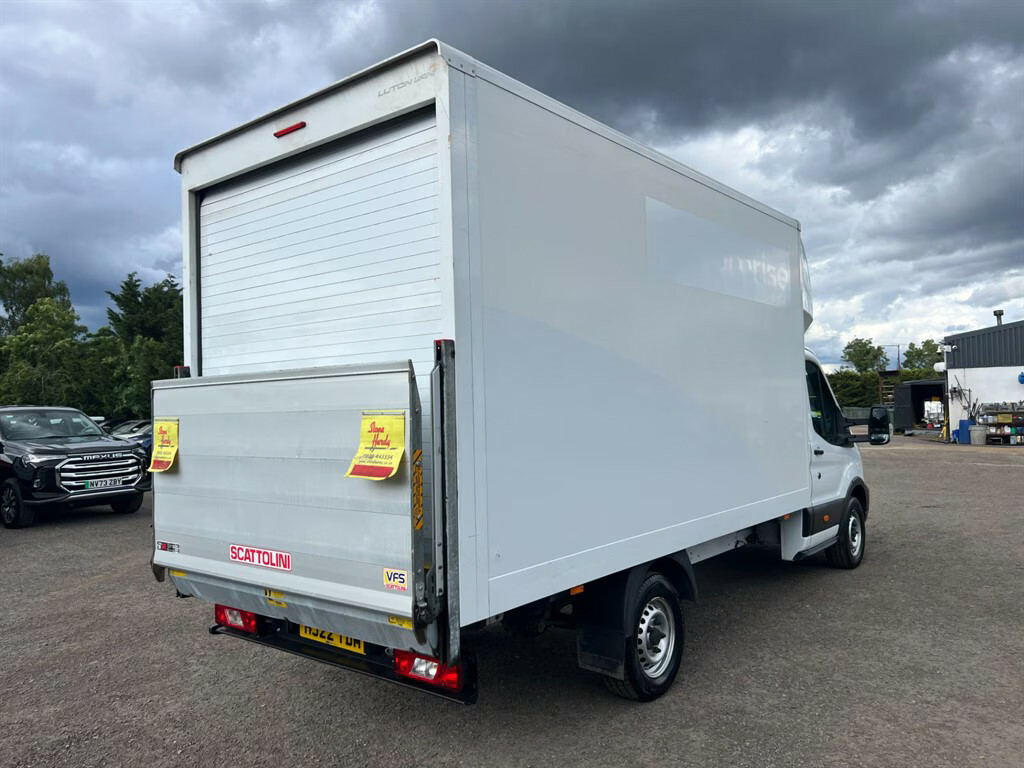 Ford Transit Custom 350 Leader Luton Ecoblue Luton Van HJ22YDM White #6
