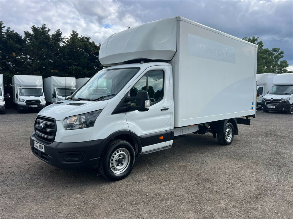 Ford Transit Custom 350 Leader Luton Ecoblue Luton Van HJ22YDM White #5
