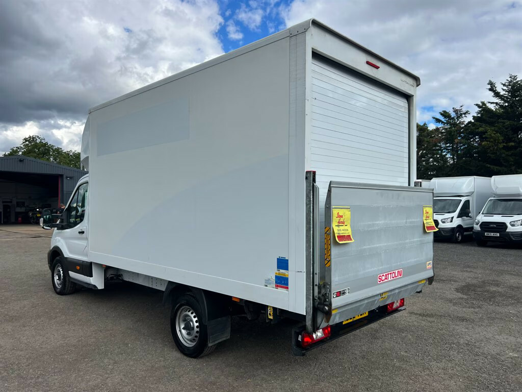 Ford Transit Custom 350 Leader Luton Ecoblue Luton Van HJ22YDM White #4