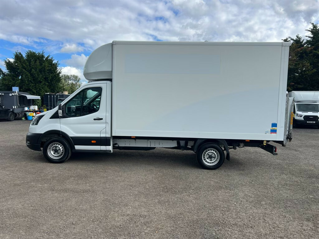 Ford Transit Custom 350 Leader Luton Ecoblue Luton Van HJ22YDM White #2