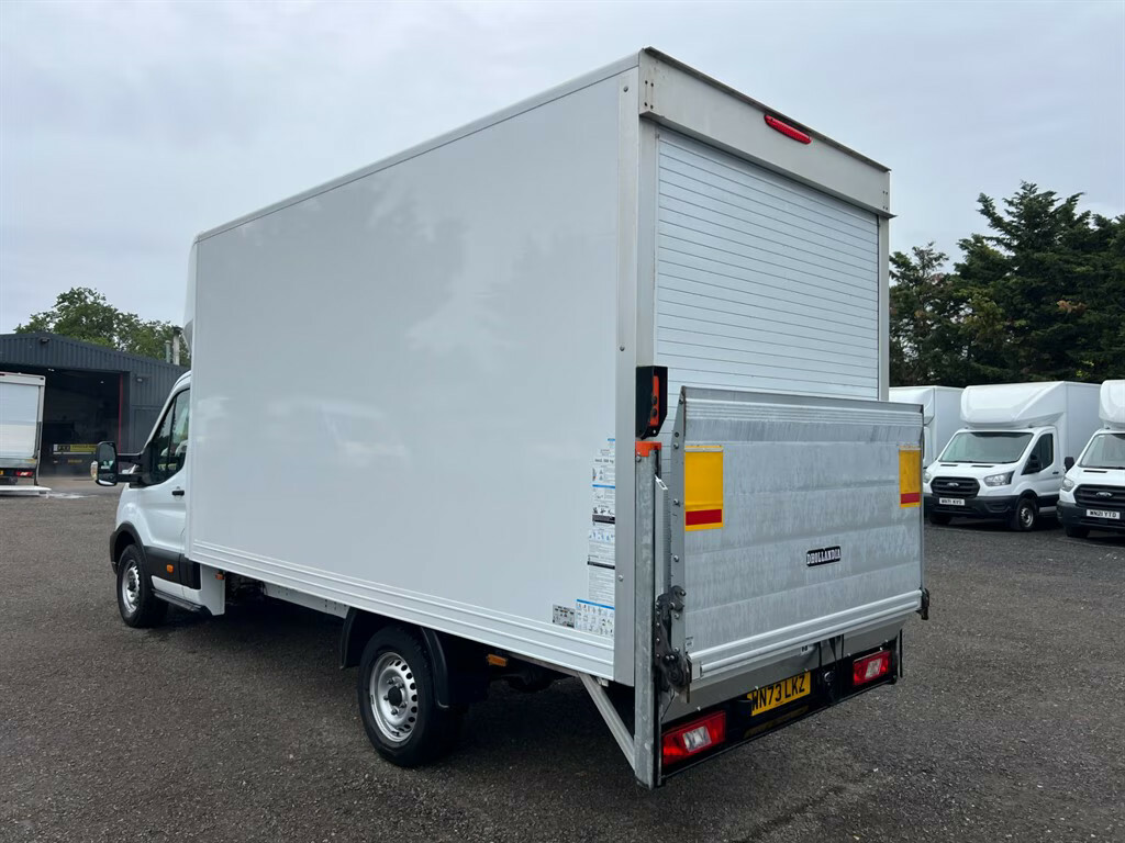 Ford Transit Custom 350 Leader Luton Ecoblue Luton Van WN73LKZ White #5