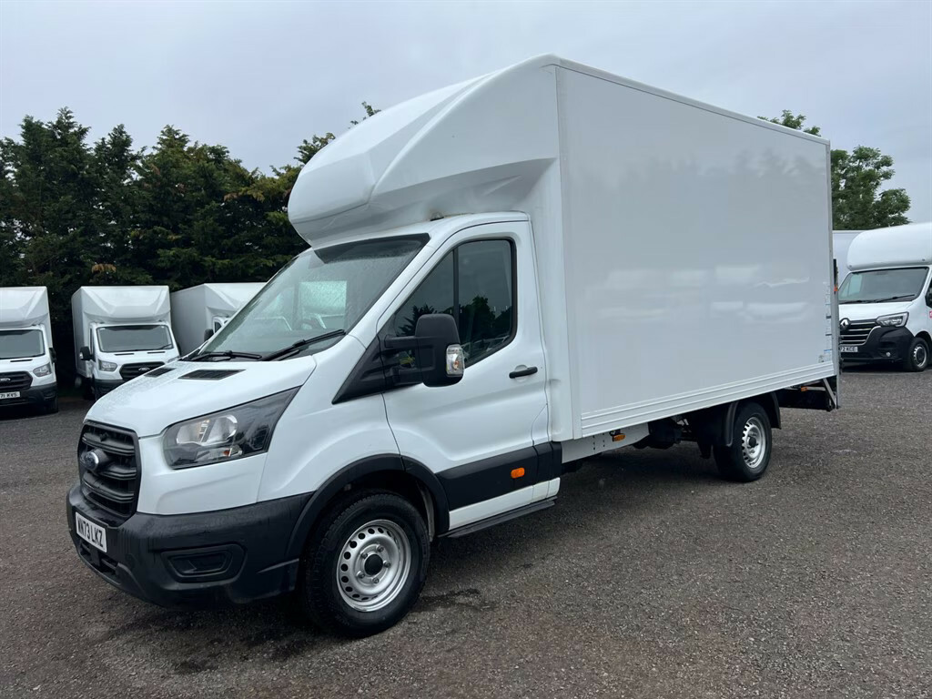 Ford Transit Custom 350 Leader Luton Ecoblue Luton Van WN73LKZ White #4
