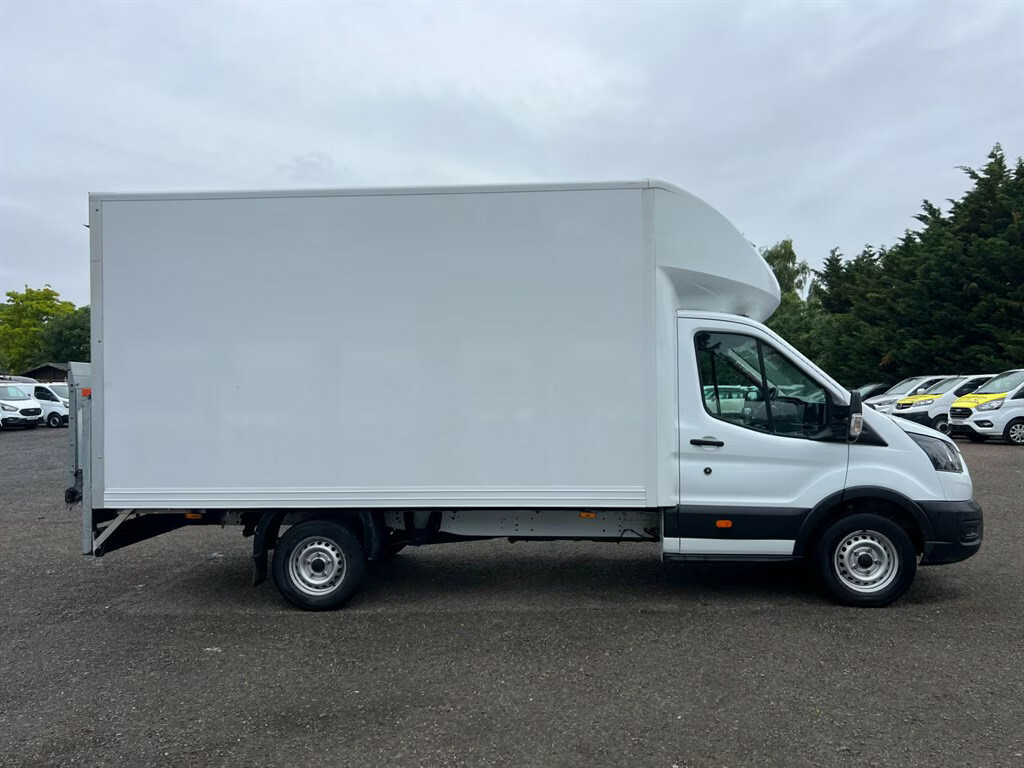 Ford Transit Custom 350 Leader Luton Ecoblue Luton Van WN73LKZ White #2