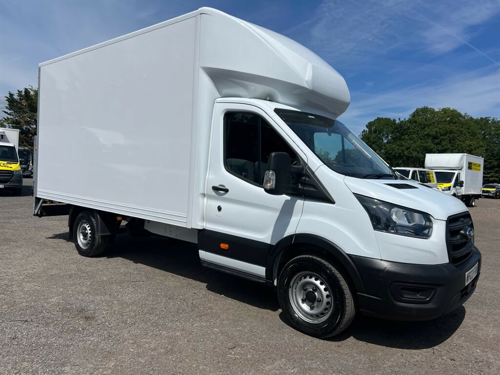 Ford Transit Custom 350 Leader Luton Ecoblue Luton Van White