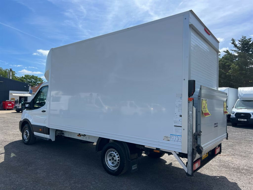 Ford Transit Custom 350 Leader Luton Ecoblue Luton Van WP23FXW White #4