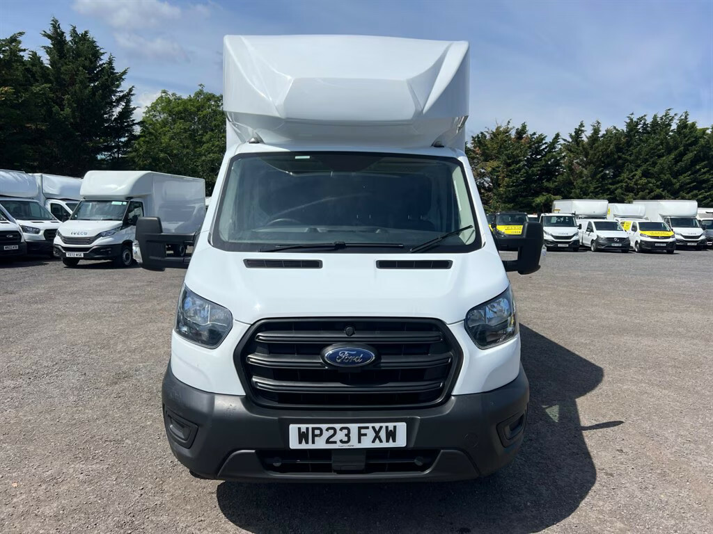 Ford Transit Custom 350 Leader Luton Ecoblue Luton Van WP23FXW White #3