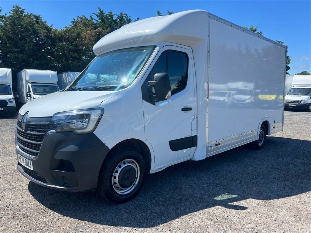 Renault Master Ll35 Start Dci Luton Van YE74BUJ White #2