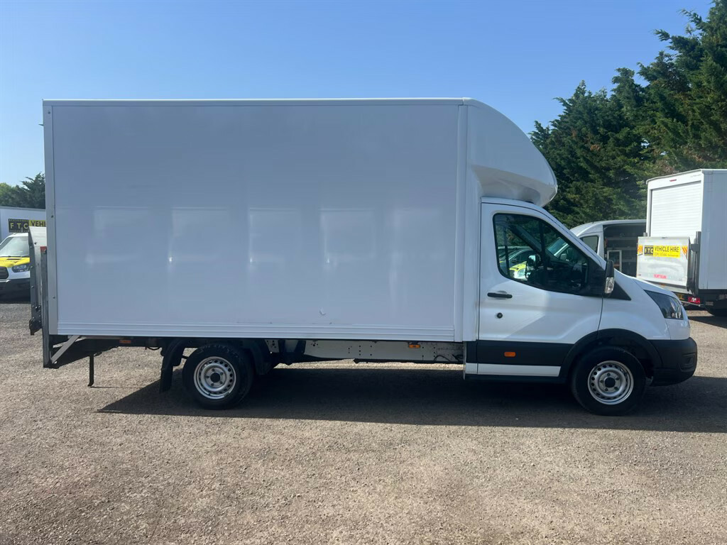 Ford Transit Custom 350 Leader Luton Ecoblue Luton Van WP23LTA White #4