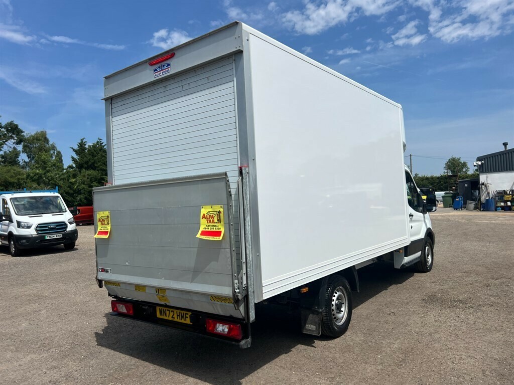 Ford Transit Custom 2.0 Ecoblue 130Ps Chassis Cab Chassis Cab M WN72HMF White #5