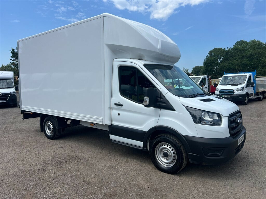 Ford Transit Custom 2.0 Ecoblue 130Ps Chassis Cab Chassis Cab M WN72HMF White #2