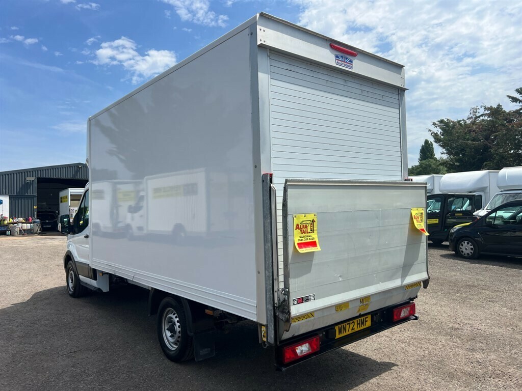 Ford Transit Custom 2.0 Ecoblue 130Ps Chassis Cab Chassis Cab M WN72HMF White #6