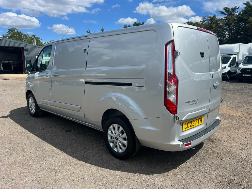 Ford Transit Custom 2.0 Ecoblue 130Ps Low Roof Limited Van Panel Van D LC23FYH Silver #4