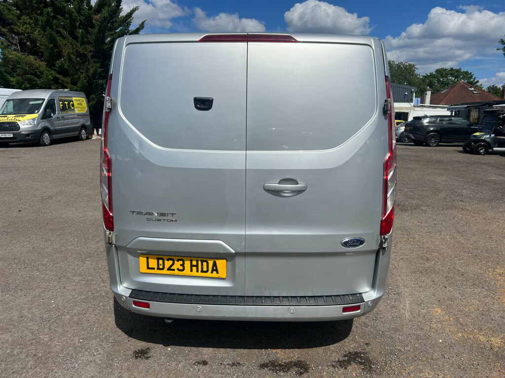 Ford Transit Custom 2.0 Ecoblue 130Ps Low Roof Limited Van Panel Van D LD23HDA Silver #6