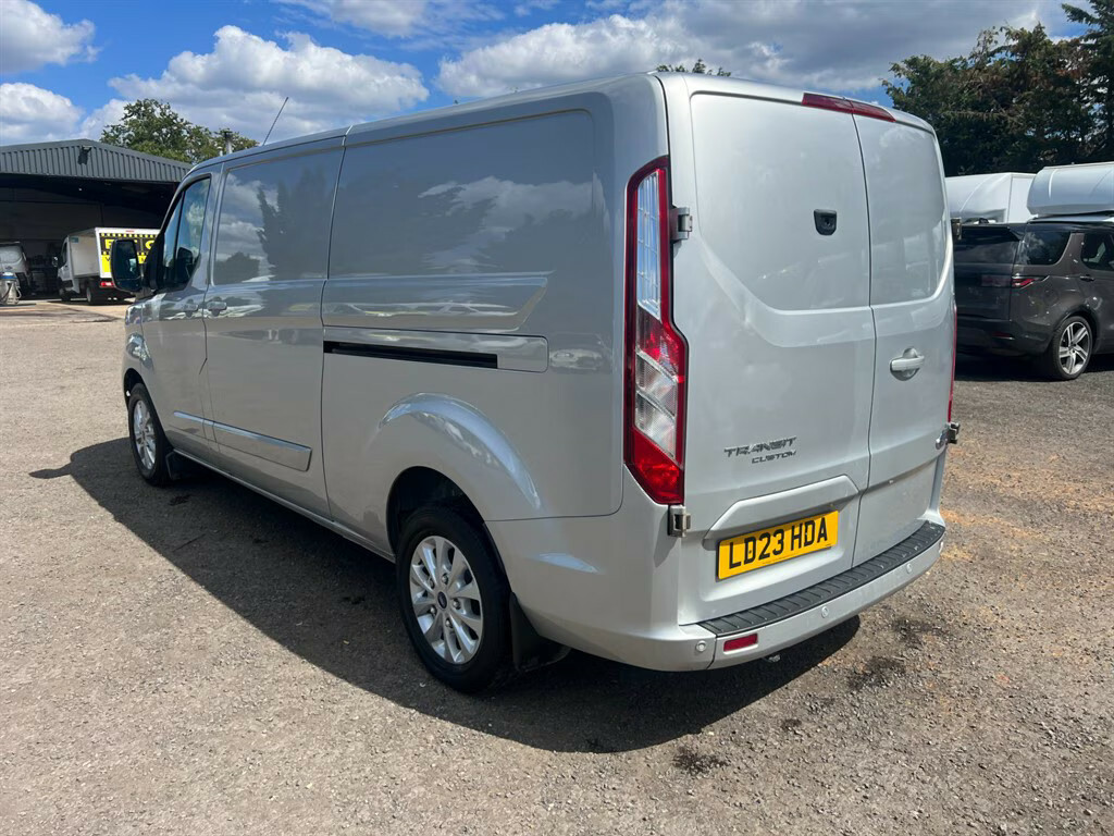 Ford Transit Custom 2.0 Ecoblue 130Ps Low Roof Limited Van Panel Van D LD23HDA Silver #4