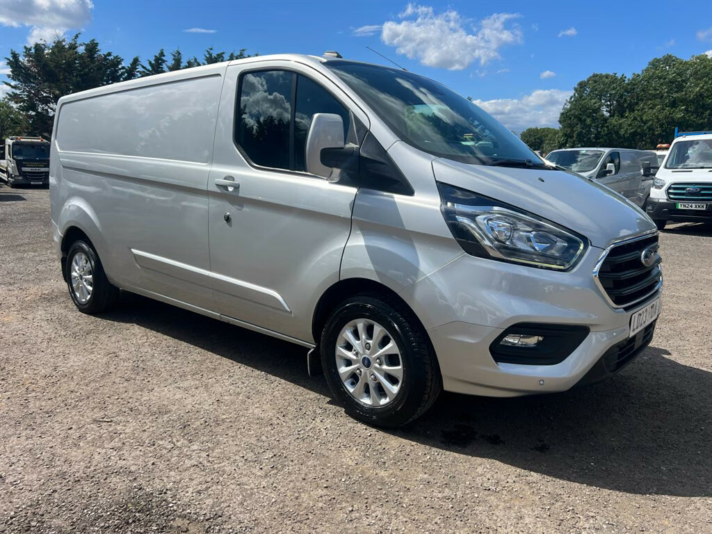Ford Transit Custom 2.0 Ecoblue 130Ps Low Roof Limited Van Panel Van D LD23HDA Silver #2