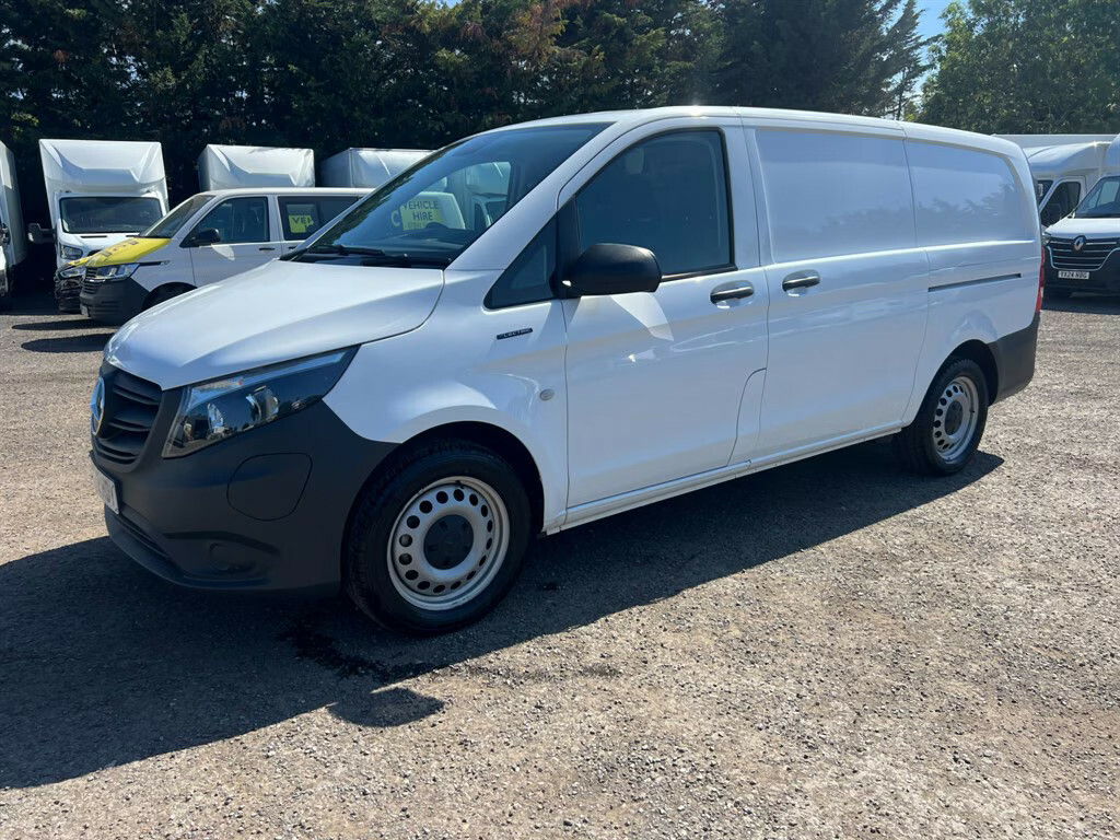 Mercedes-Benz eVito 85Kw 66Kwh Progressive Van Panel Van White #4