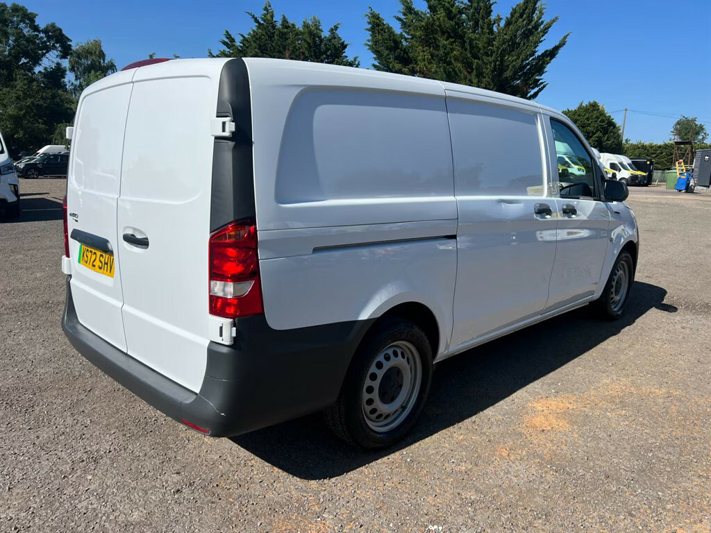 Mercedes-Benz eVito 85Kw 66Kwh Progressive Van Panel Van White #6