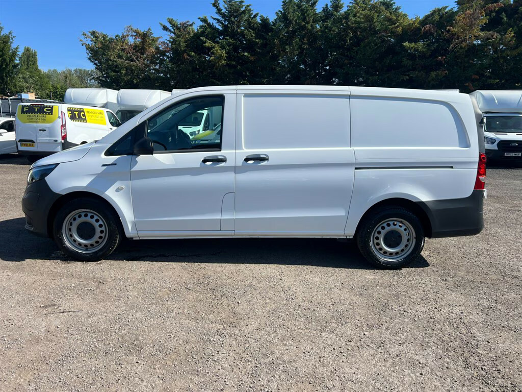 Mercedes-Benz eVito 85Kw 66Kwh Progressive Van Panel Van White #2