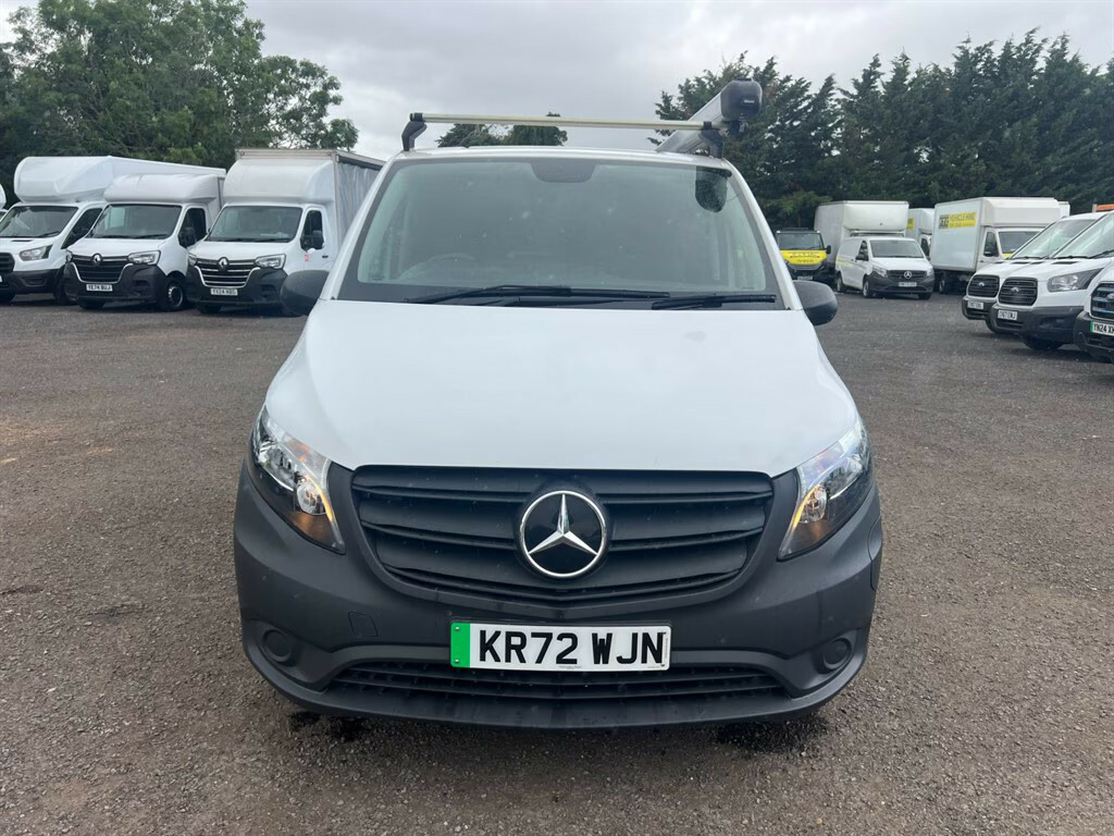 Mercedes-Benz eVito 116 E 66 Kwh Progressive L2 Lwb 115 Ps Au White #12