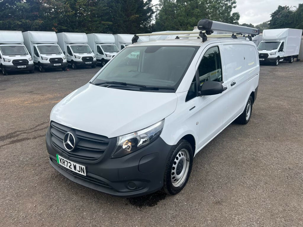 Mercedes-Benz eVito 116 E 66 Kwh Progressive L2 Lwb 115 Ps Au White #13