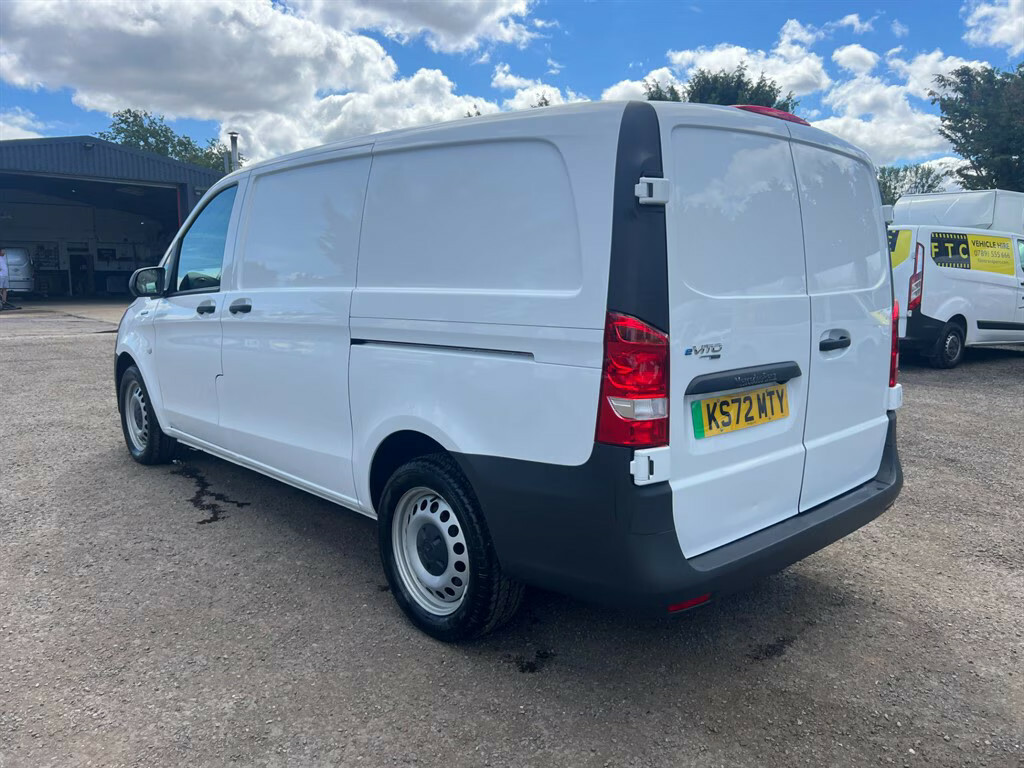 Mercedes-Benz eVito 85Kw 66Kwh Progressive Van Panel Van White #6