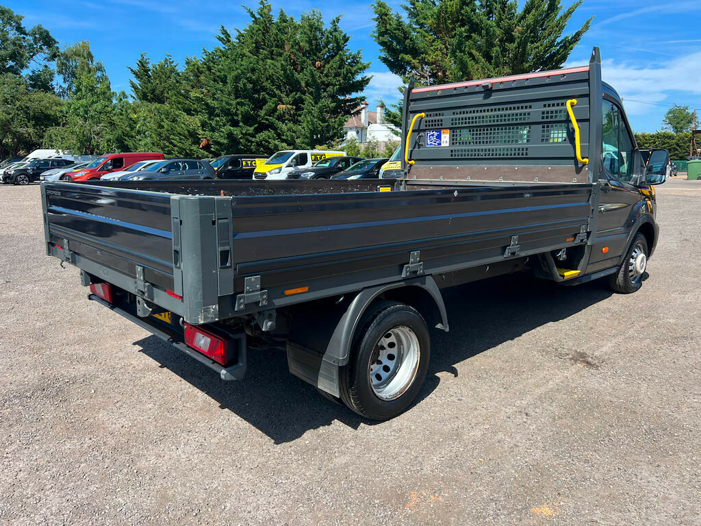 Ford Transit Custom 350 Leader Dropside Ecoblue L3dropside Man YO21ZTU Grey #3