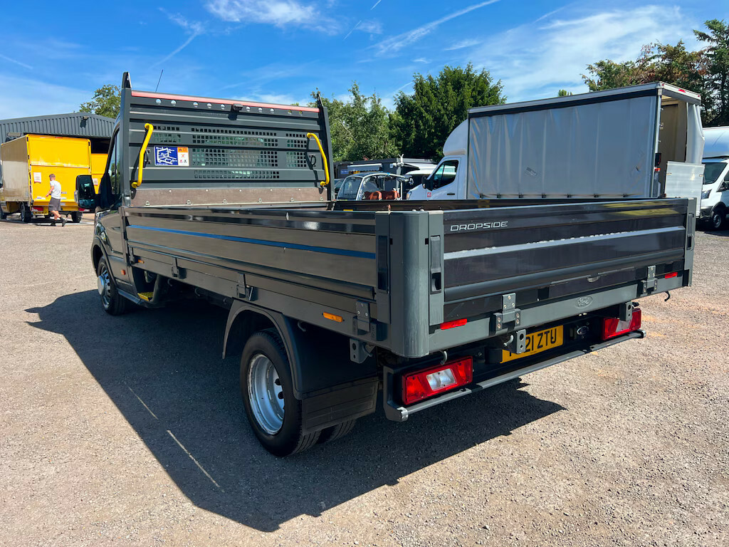 Ford Transit Custom 350 Leader Dropside Ecoblue L3dropside Man YO21ZTU Grey #5