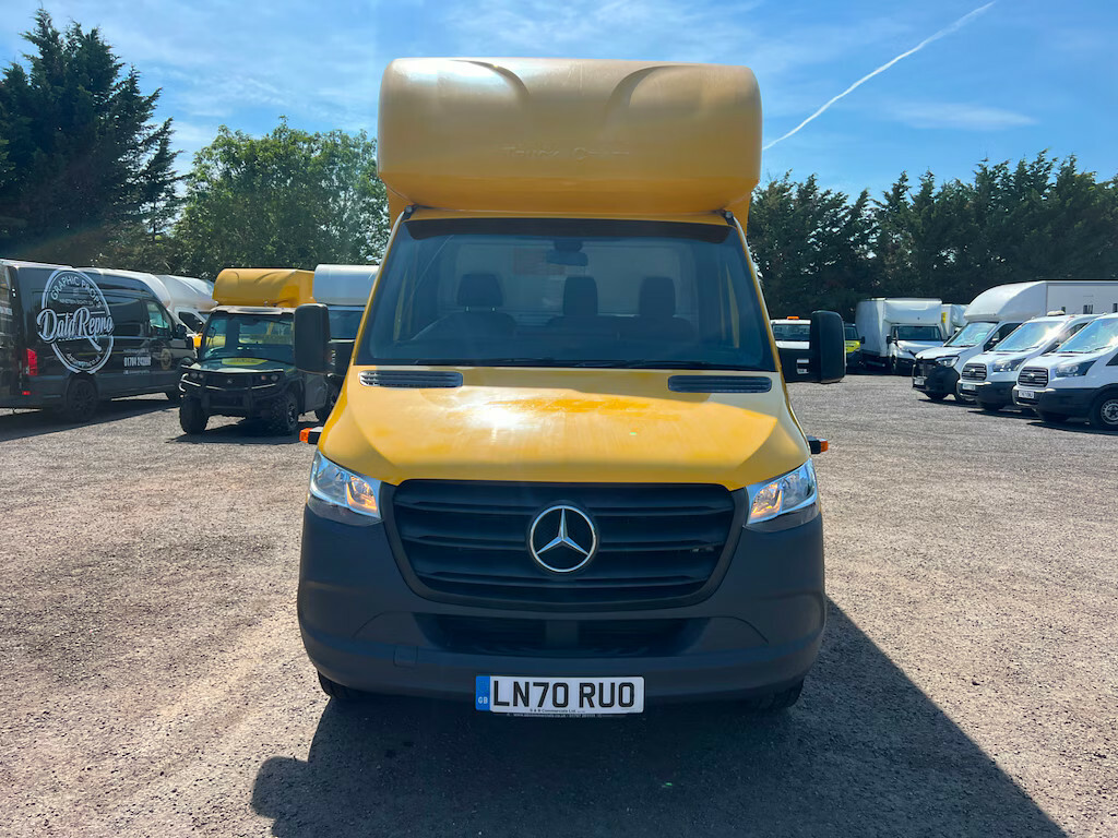 Mercedes-Benz Sprinter 3.5T Progressive Chassis Cab Chassis Cab Ma Yellow #6