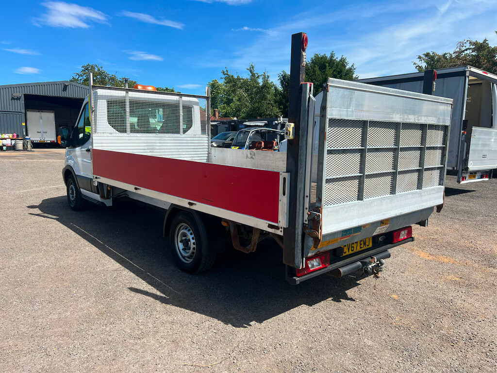 Ford Transit Custom 2.0 Tdci 130Ps Chassis Cab Chassis Cab Manu White #6
