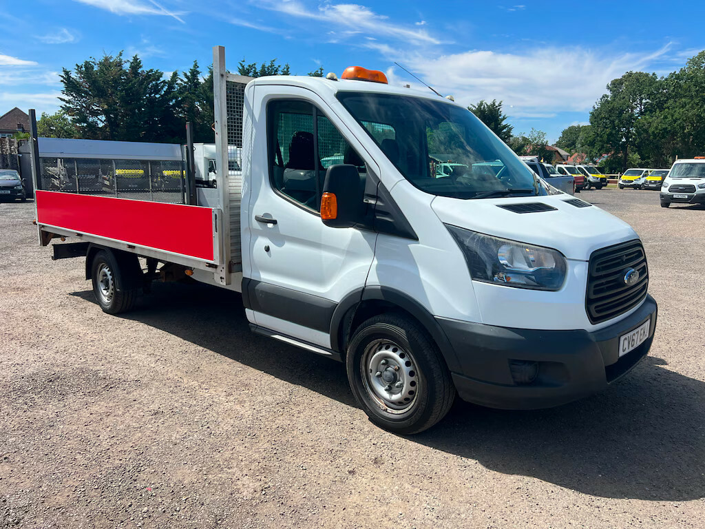 Ford Transit Custom 2.0 Tdci 130Ps Chassis Cab Chassis Cab Manu White