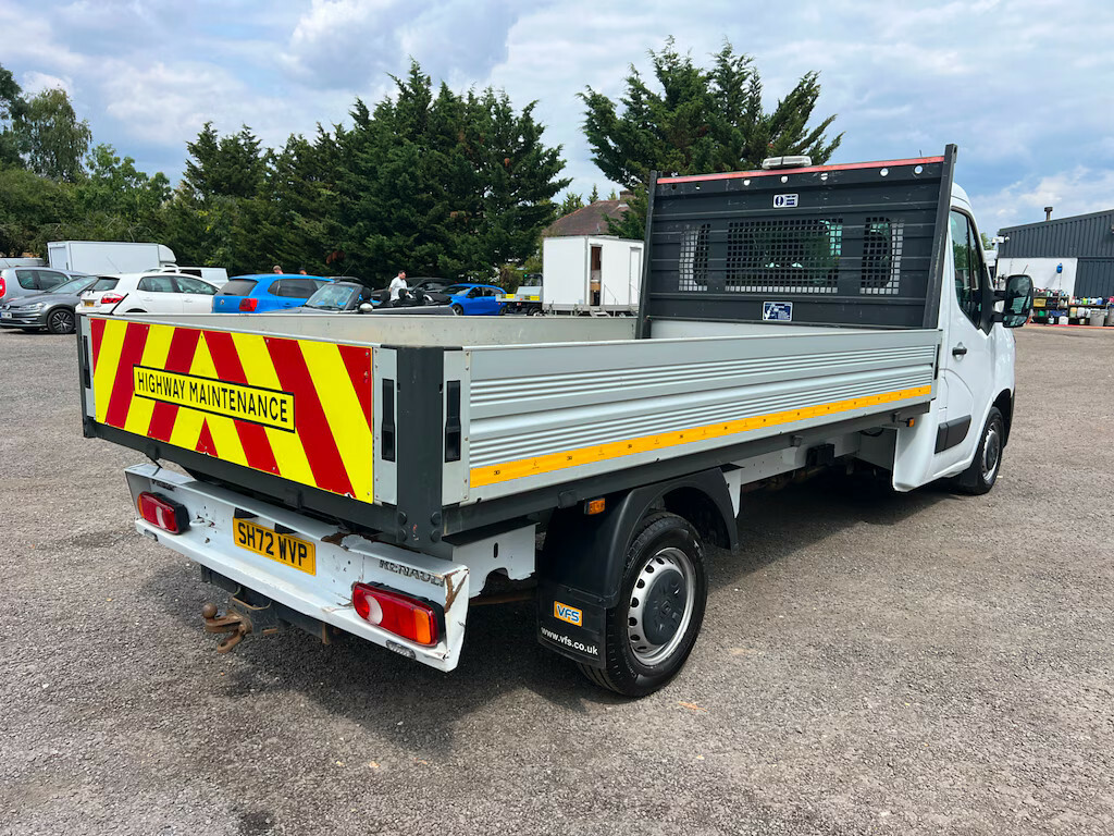 Renault Master Ll35 Energy Dci 145 Business Low Roof Dropside Cha White #3