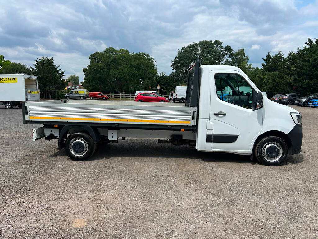 Renault Master Ll35 Energy Dci 145 Business Low Roof Dropside Cha White #2