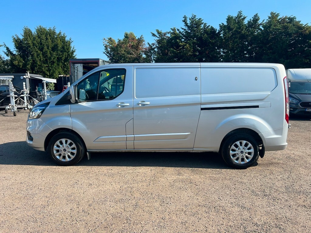 Ford Transit Custom 300 Limited P V Ecoblue L2 Panel Van LD23RWL Silver