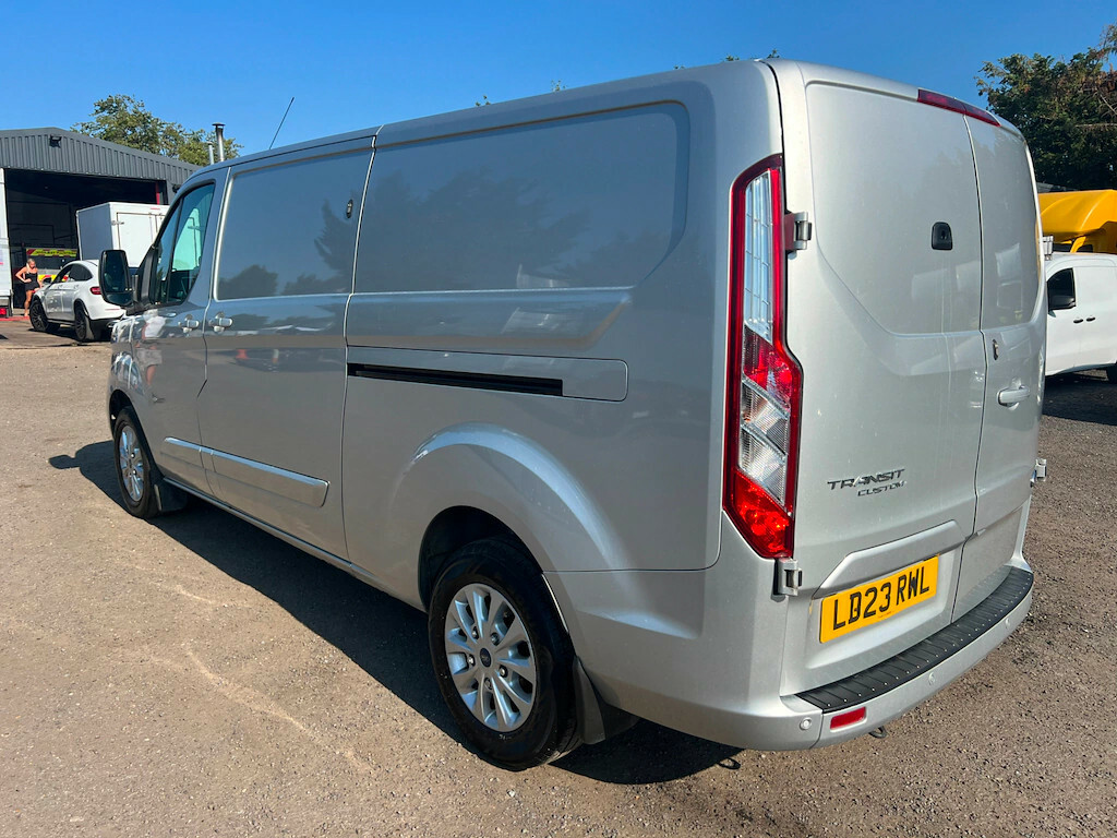 Ford Transit Custom 300 Limited P V Ecoblue L2 Panel Van LD23RWL Silver #4