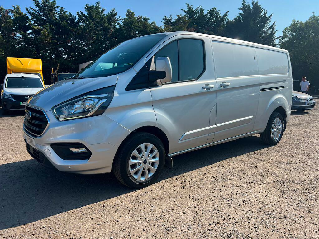 Ford Transit Custom 300 Limited P V Ecoblue L2 Panel Van LD23RWL Silver #3