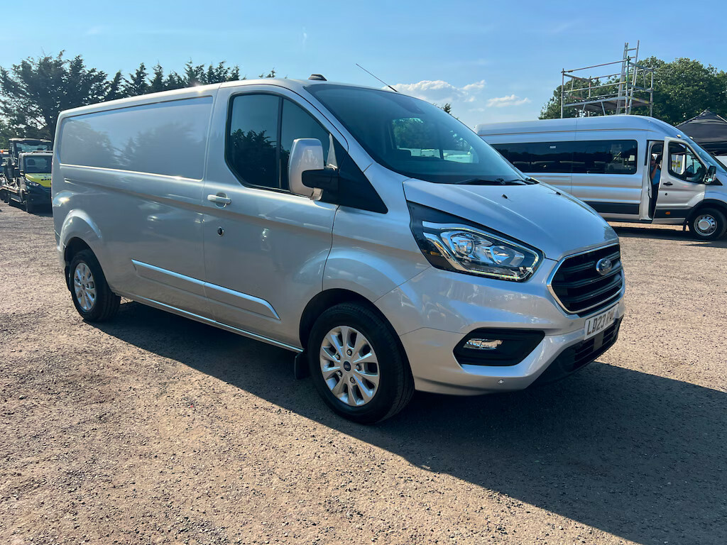 Ford Transit Custom 300 Limited P V Ecoblue L2 Panel Van LD23RWL Silver #2