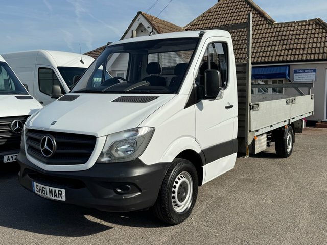 Mercedes-Benz Sprinter 313 Cdi Chassis Cab White #2