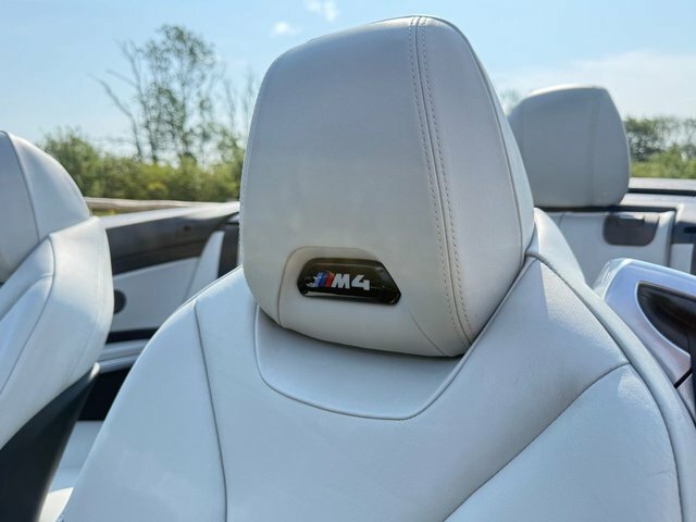 BMW M4 3.0 Biturbo Convertible Euro 6 Blue #4