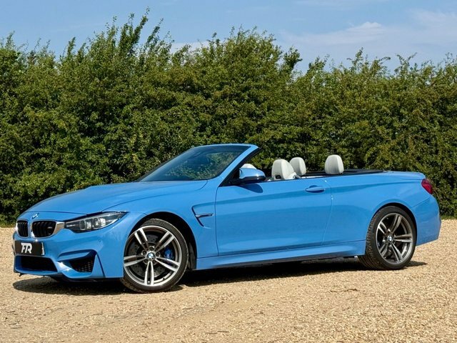BMW M4 3.0 Biturbo Convertible Euro 6 Blue