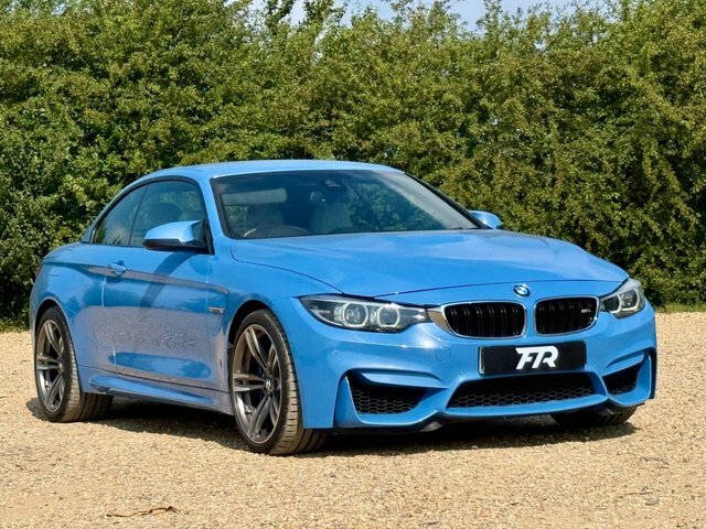 BMW M4 3.0 Biturbo Convertible Euro 6 Blue #5